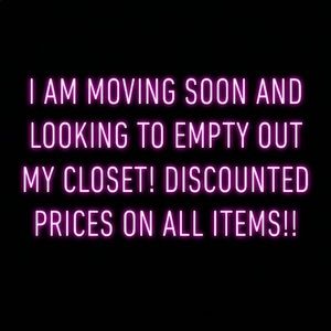 DISCOUNTED ITEMS!! 😁😁